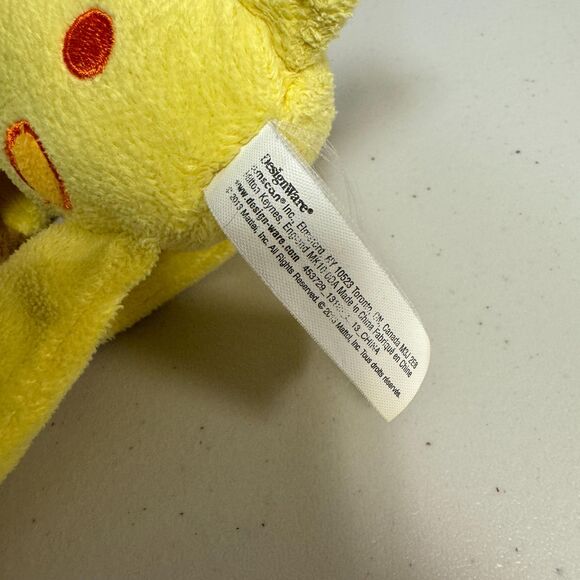 Giraffe Fisher Price Rainforest Animals Stuffed Plush Yellow Baby Toy Doll Lovey - Picture 5 of 5